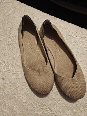 Rothy's Knit Ballet Flats - Tan